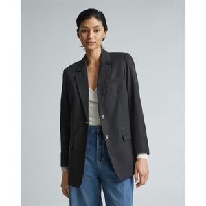 Everlane black blazer size 12 - NEW
